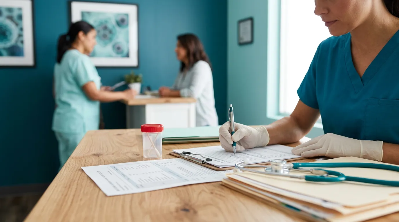 doctor's note for concept image with professional visual design and clear composition